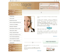 Tablet Screenshot of novaclinicatagide.pt